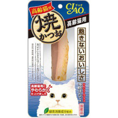 INABA いなば - 日本　貓零食 燒鰹魚 高齢猫用 老年貓用　海鮮扇貝味 YK-23